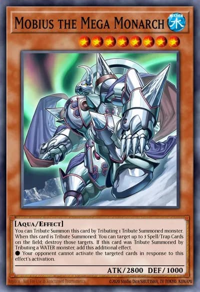 Mobius, o Mega Monarca — Carta Yu-Gi-Oh!