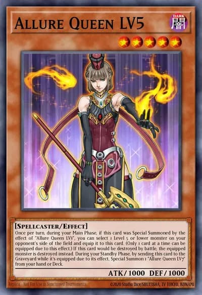 Allure Queen LV5 — Carta Yu-Gi-Oh!