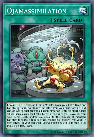 Assimilação Ojama — Carta Yu-Gi-Oh!
