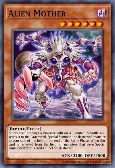 Alien Mother — Carta Yu-Gi-Oh!