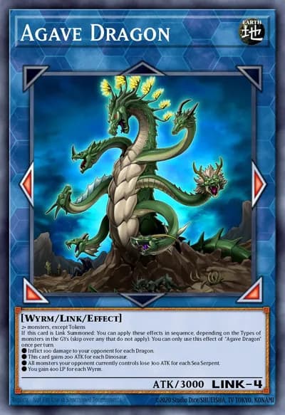 Agave Dragon — Carta Yu-Gi-Oh!