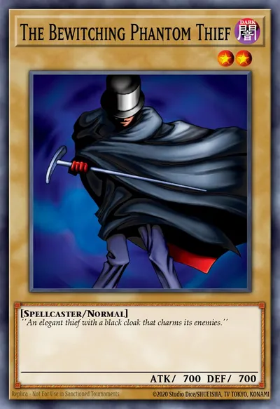 O Ladrão Fantasma Encantador — Carta Yu-Gi-Oh!