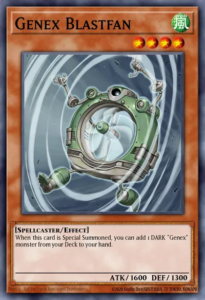 Genex Blastfan — Carta Yu-Gi-Oh!