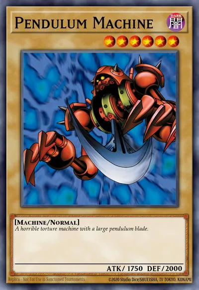 Máquina Pêndulo — Carta Yu-Gi-Oh!
