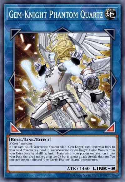 Gem-Knight Quartzo Fantasma — Carta Yu-Gi-Oh!