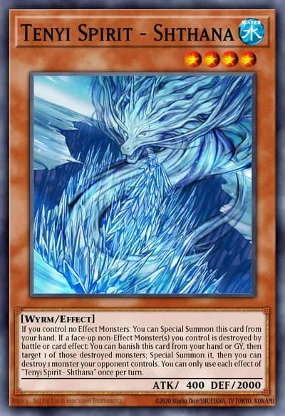 Tenyi Spirit - Shthana — Carta Yu-Gi-Oh!