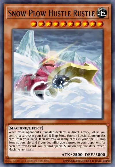 Snow Plow Hustle Rustle — Carta Yu-Gi-Oh!