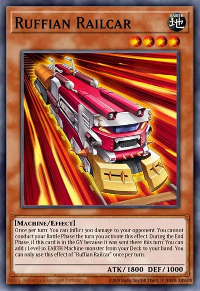Ruffian Railcar — Carta Yu-Gi-Oh!