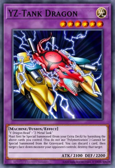YZ-Tank Dragon — Carta Yu-Gi-Oh!