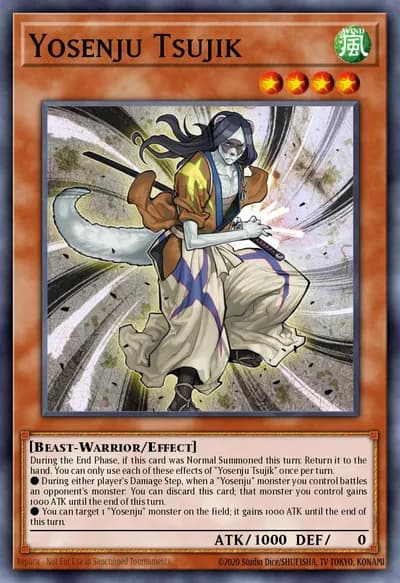 Yosenju Tsujik — Carta Yu-Gi-Oh!