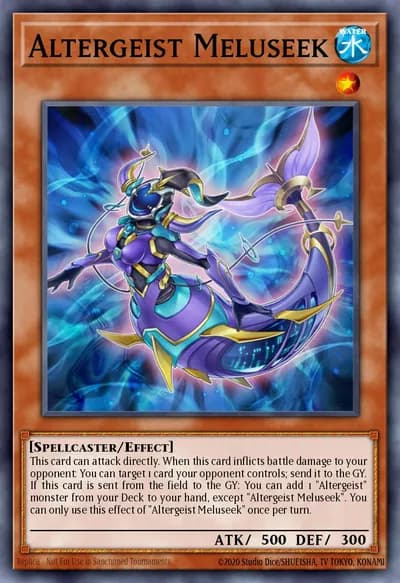 Altergeist Meluseek — Carta Yu-Gi-Oh!