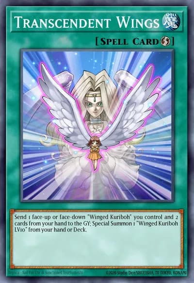 Transcendent Wings — Carta Yu-Gi-Oh!