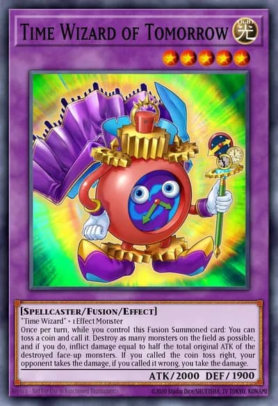 Mago do Tempo do Amanhã — Carta Yu-Gi-Oh!