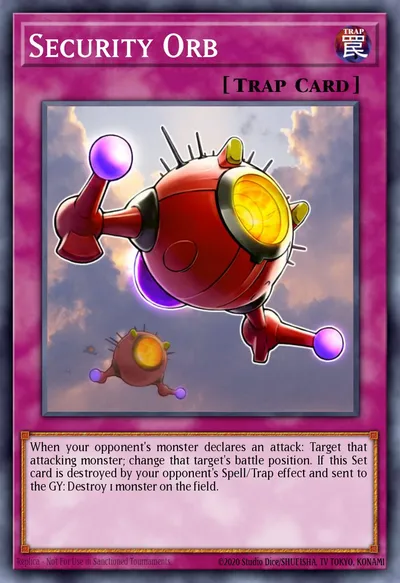 Orbe de Segurança — Carta Yu-Gi-Oh!