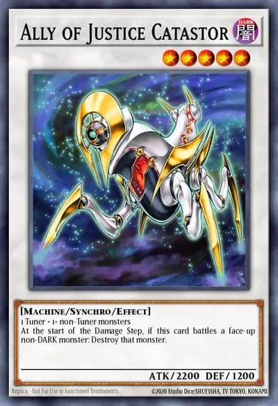 Aliado da Justiça Catastor — Carta Yu-Gi-Oh!
