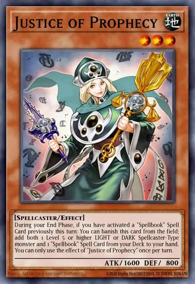 Justiça da Profecia — Carta Yu-Gi-Oh!