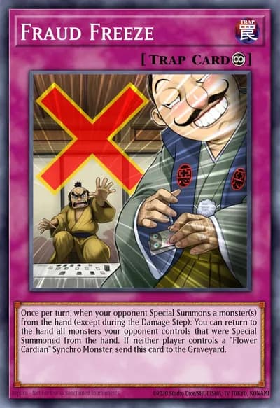 Fraud Freeze — Carta Yu-Gi-Oh!