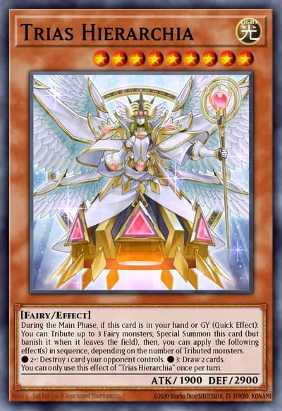 Trias Hierarchia — Carta Yu-Gi-Oh!