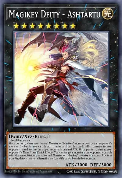 Magikey Deity - Ashtartu — Carta Yu-Gi-Oh!