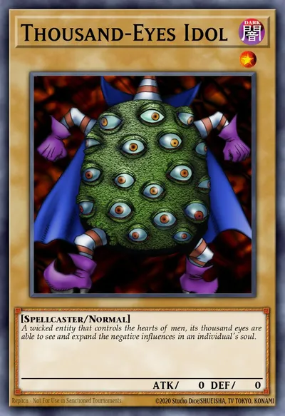 Thousand-Eyes Idol — Carta Yu-Gi-Oh!
