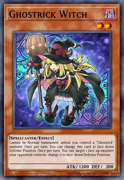 Ghostrick Witch — Carta Yu-Gi-Oh!