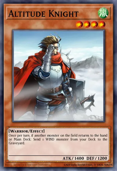 Altitude Knight — Carta Yu-Gi-Oh!