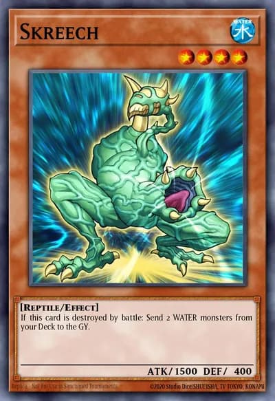 Skreech — Carta Yu-Gi-Oh!