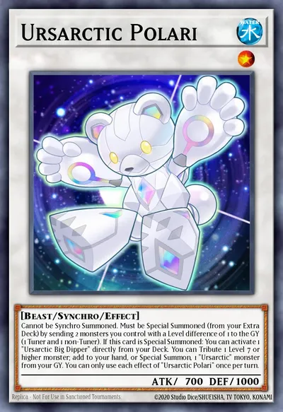 Ursarctic Polari — Carta Yu-Gi-Oh!