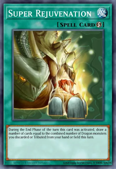 Super Rejuvenation — Carta Yu-Gi-Oh!