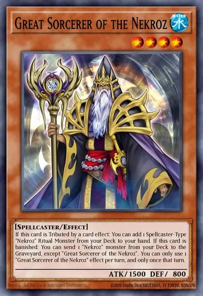 Grande Feiticeiro dos Nekroz — Carta Yu-Gi-Oh!