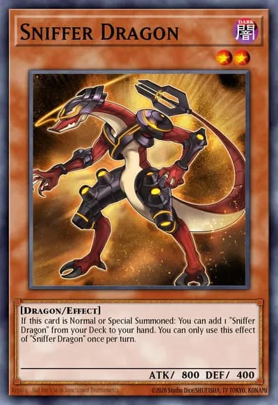 Dragão Focinheiro — Carta Yu-Gi-Oh!
