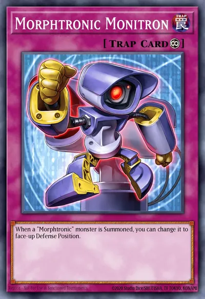 Morphtronic Monitron — Carta Yu-Gi-Oh!