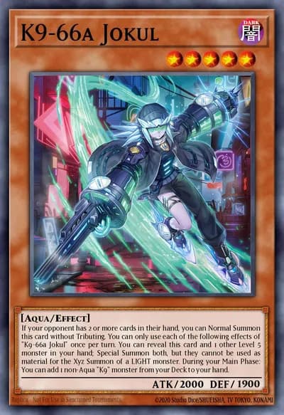 K9-66a Jokul — Carta Yu-Gi-Oh!