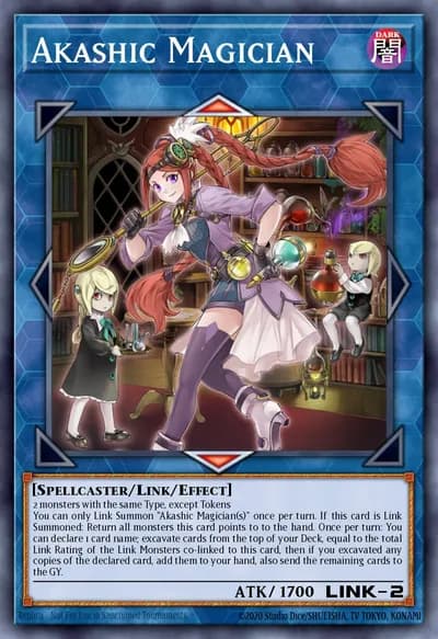 Akashic Magician — Carta Yu-Gi-Oh!