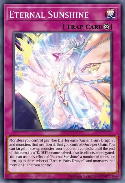 Eternal Sunshine — Carta Yu-Gi-Oh!