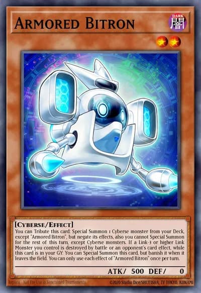 Armored Bitron — Carta Yu-Gi-Oh!