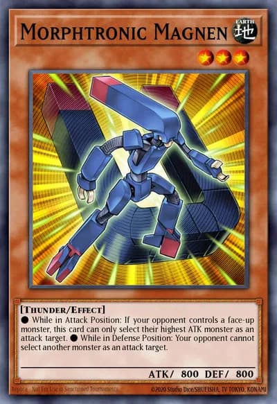 Morphtronic Magnen — Carta Yu-Gi-Oh!