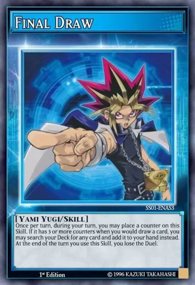 Final Draw — Carta Yu-Gi-Oh!