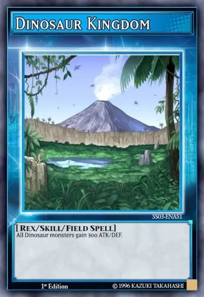 Dinosaur Kingdom — Carta Yu-Gi-Oh!