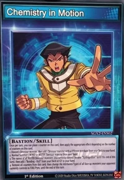 Chemistry in Motion — Carta Yu-Gi-Oh!