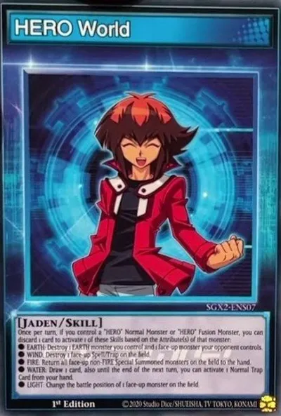 HERO World — Carta Yu-Gi-Oh!