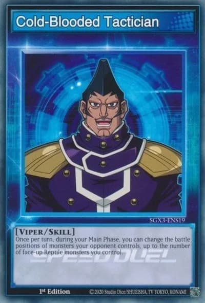 Taticiano Sangue-Frio — Carta Yu-Gi-Oh!