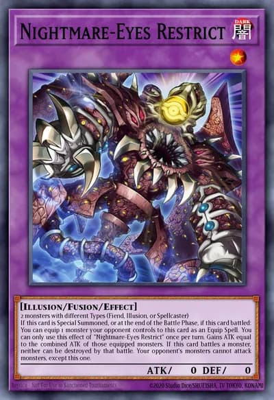 Nightmare-Eyes Restrict — Carta Yu-Gi-Oh!