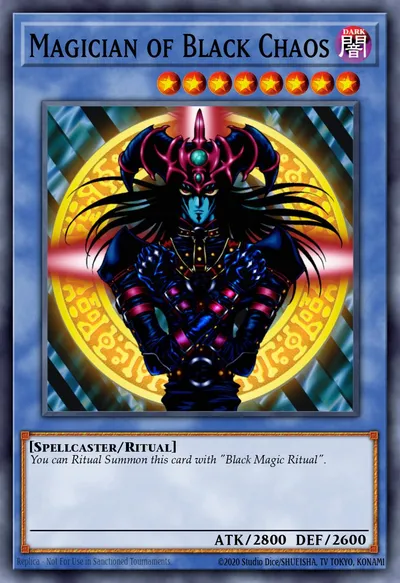 Magician of Black Chaos — Carta Yu-Gi-Oh!