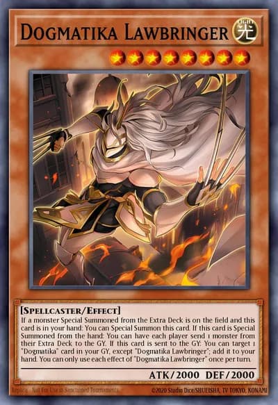 Dogmatika Lawbringer — Carta Yu-Gi-Oh!