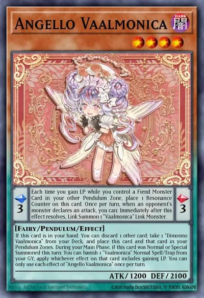 Angello Vaalmonica — Carta Yu-Gi-Oh!