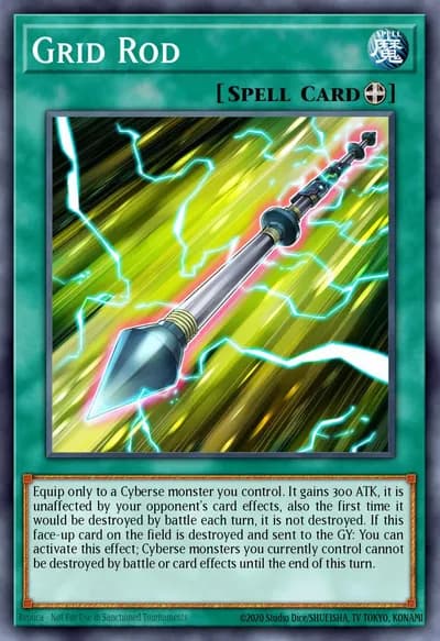 Grid Rod — Carta Yu-Gi-Oh!