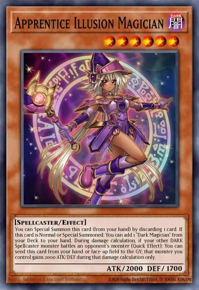 Aprendiz Mago Ilusionista — Carta Yu-Gi-Oh!