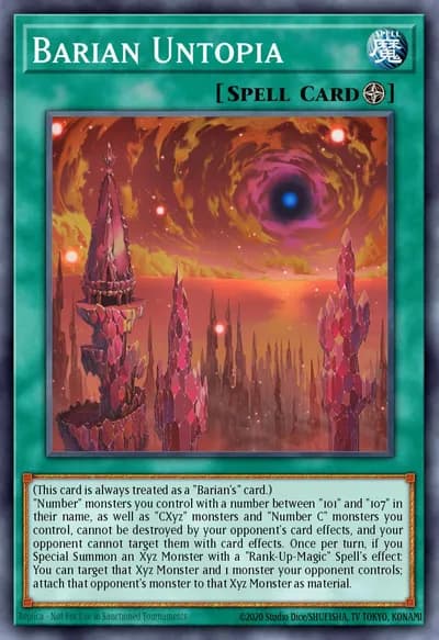 Barian Untopia — Carta Yu-Gi-Oh!