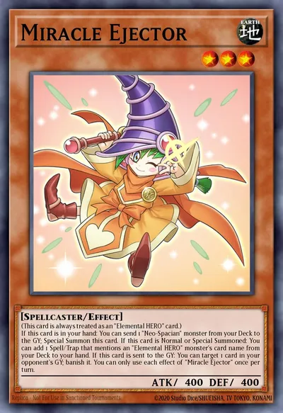 Miracle Ejector — Carta Yu-Gi-Oh!